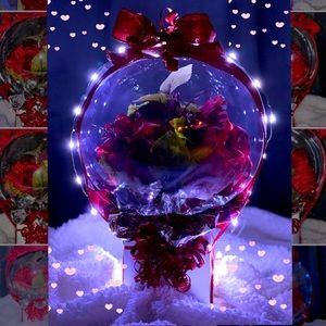 Amazing Flower Bouquet in a Balloon!